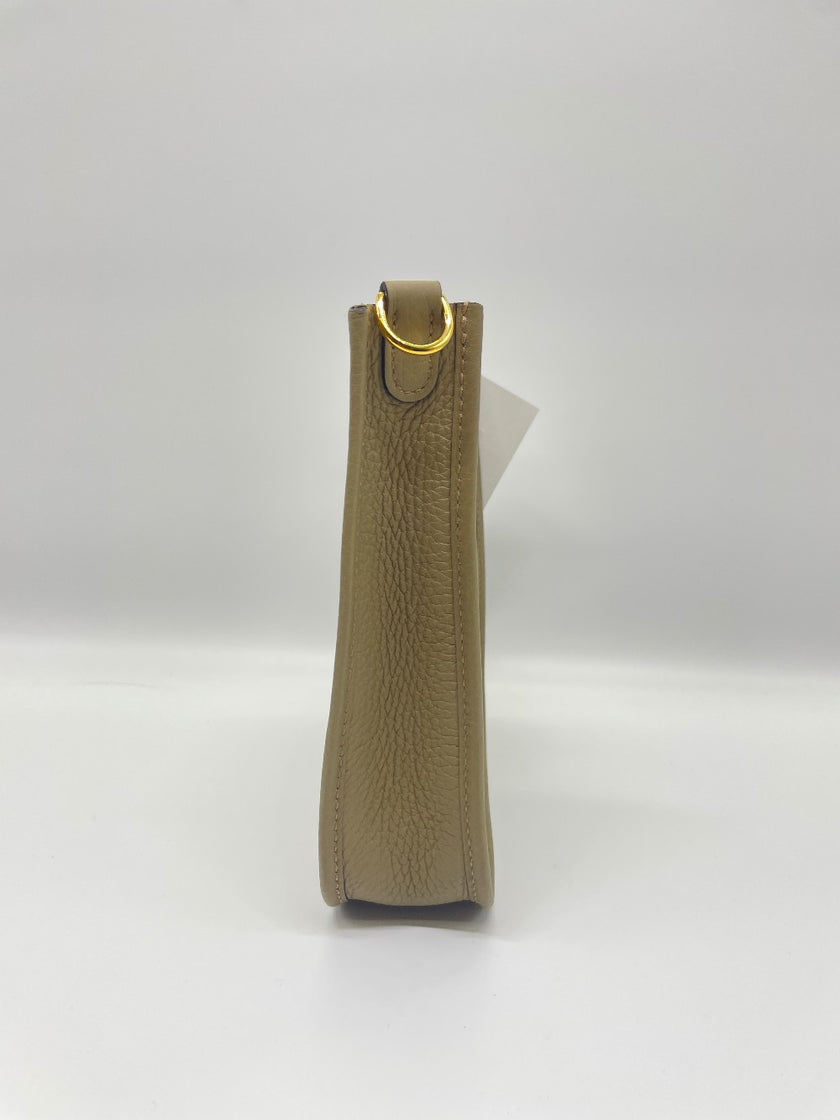 Unused. Hermes Evelyne TPM Beige Marfa Clemence GHW. WTS003AU|9060