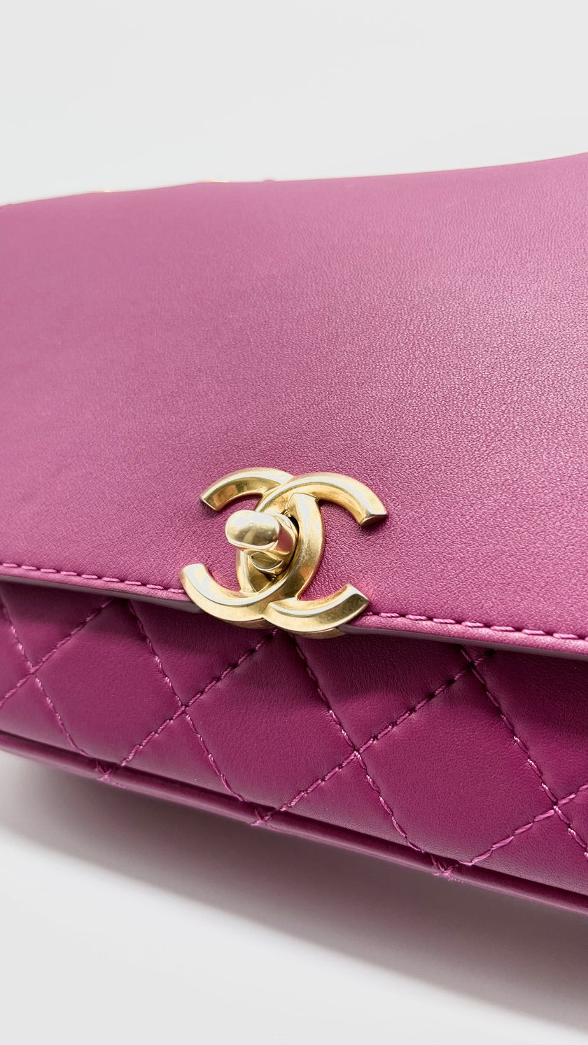 Preowned. Chanel Multi Pouch Flap Bag With Purse. 28760597|5115