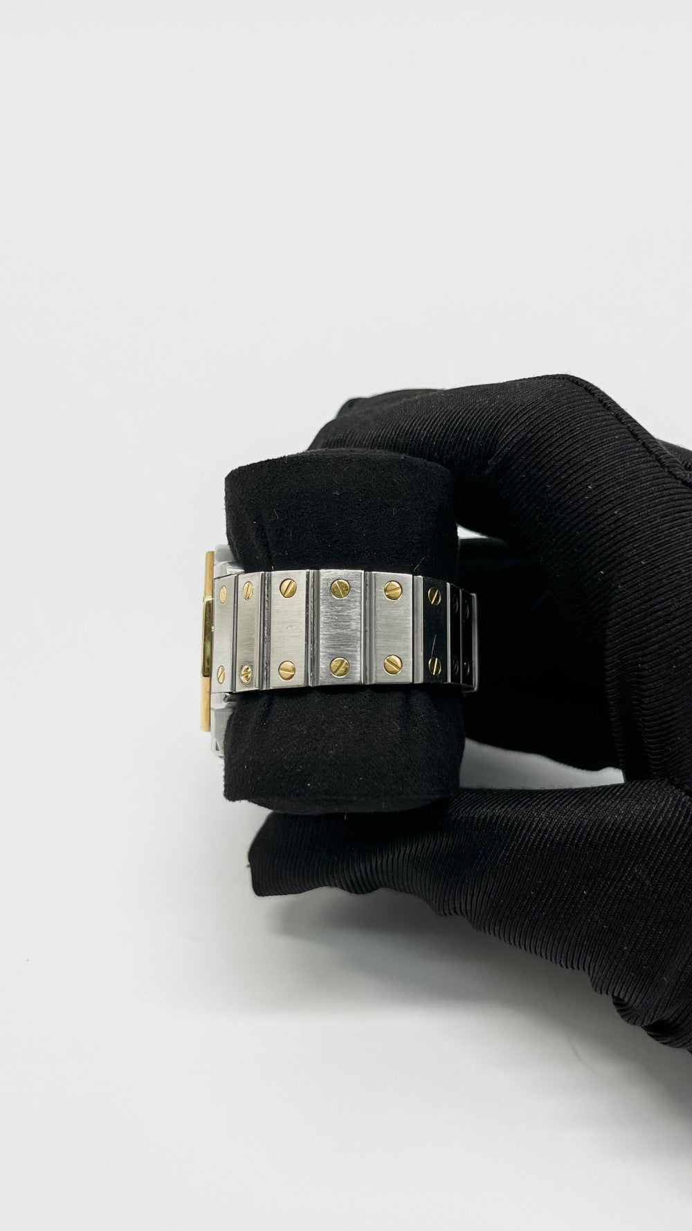 Preowned. Cartier Santos Octagon Two-toned 30MM|10899