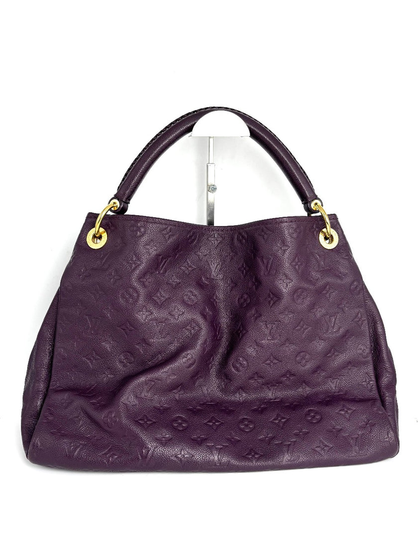 Preowned. LV Artsy MM Empreinte Purple. CA2181|13231