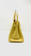 Preowned. Hermes Birkin 30 Jaune De Naples. DHA96KM|7701