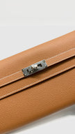 Brand New. Hermes Kelly Wallet Gold. BBS009MX|9970