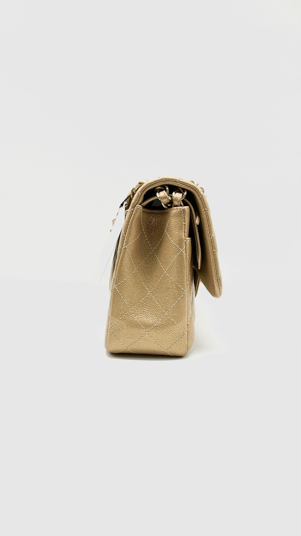 Preowned. Chanel Jumbo Double Flap Gold Caviar GHW.20619091|9850