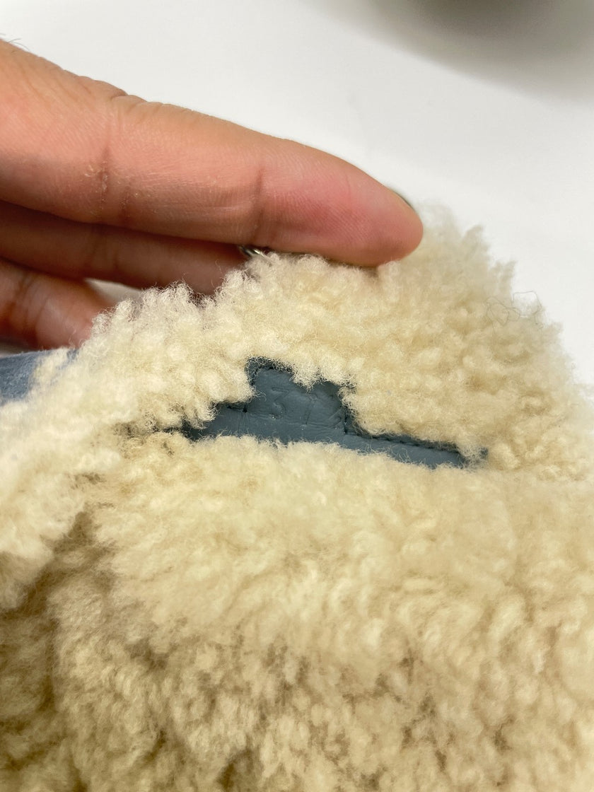 Brand New. Hermes Chypre Teddy Blue. 37.5|9131