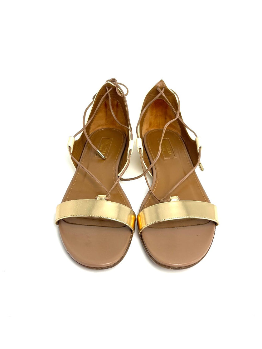 Preowned. Aquazzura Flats. 40|11711