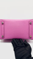 Preowned. Hermes Birkin 25 Magnolia Togo PHW. CPY529UG|10381