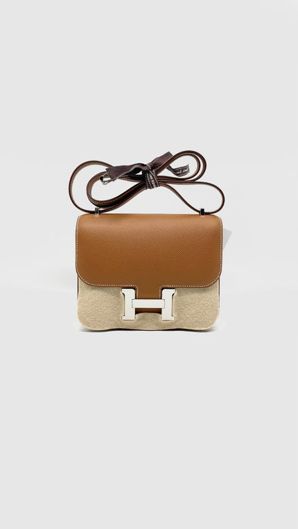 Brand New. Hermes Constance 18 Gold Epsom PHW. WTC311IP|8251