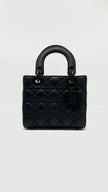 Preowned. Lady Dior Small So Black Matte. 15-MA-1221|7706