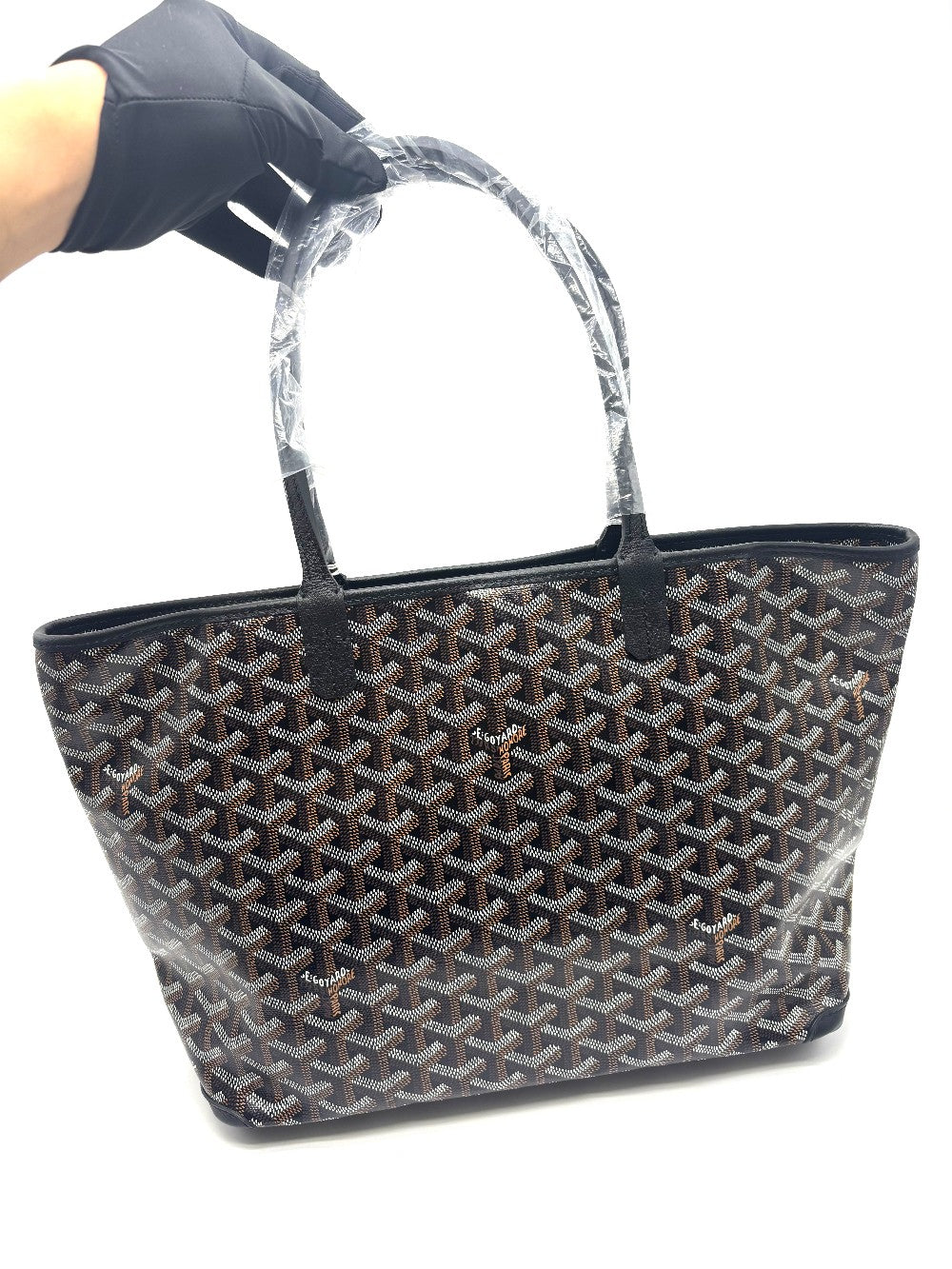Brand New. Goyard Artois PM Black. SIS020247|17173