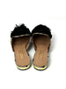 Brand New. Aquazurra Slip On Gold/Black. 36|8988