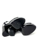 Preowned. Ysl Bianca Platform Sandals Black. 38|8616