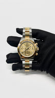 Preowned. Rolex Daytona Champagne Dial Two Tone YG/ Steel 2017 40mm 12.5 links|14381