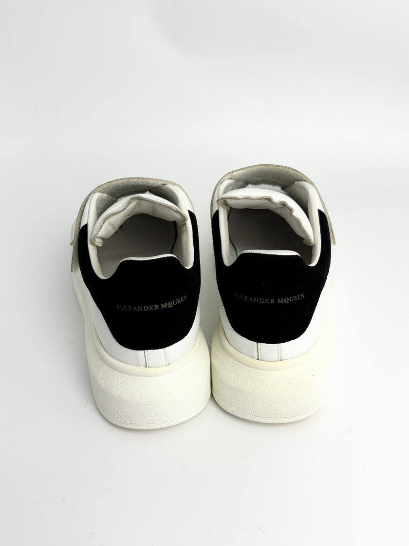 Preowned. Alexander Mcqueen Sneakers White/Black. 38.5|12799