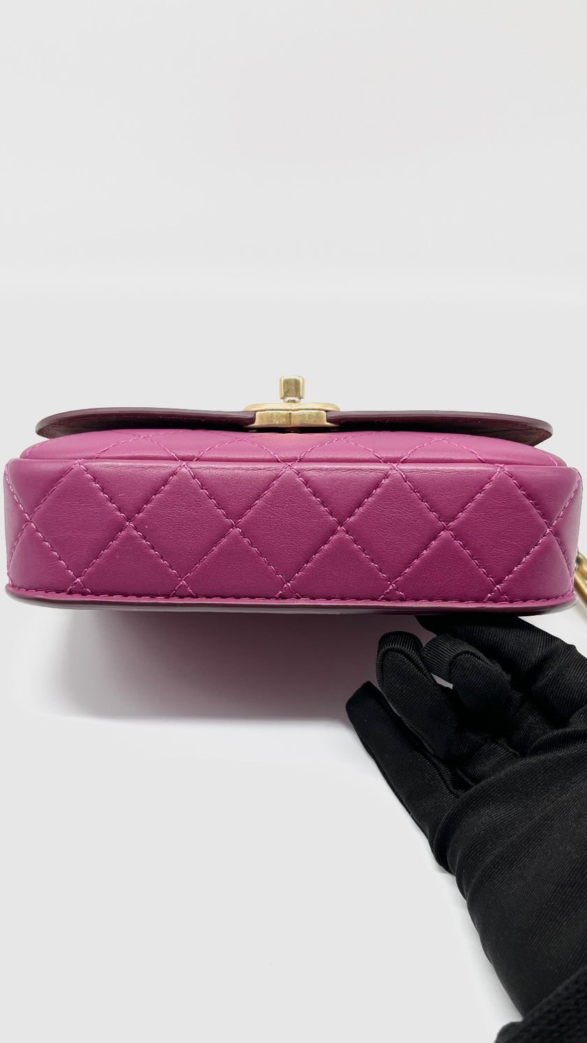 Preowned. Chanel Multi Pouch Flap Bag With Purse. 28760597|5114