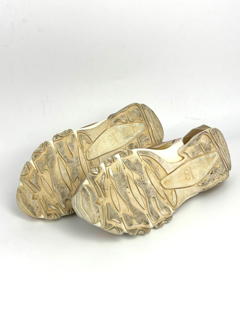 Preowned. Valentino Sneakers Rosegold. 36.5|9032