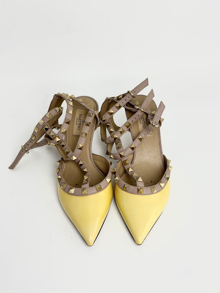 Brand New. Valentino Kitten Heel. 37.5|12174