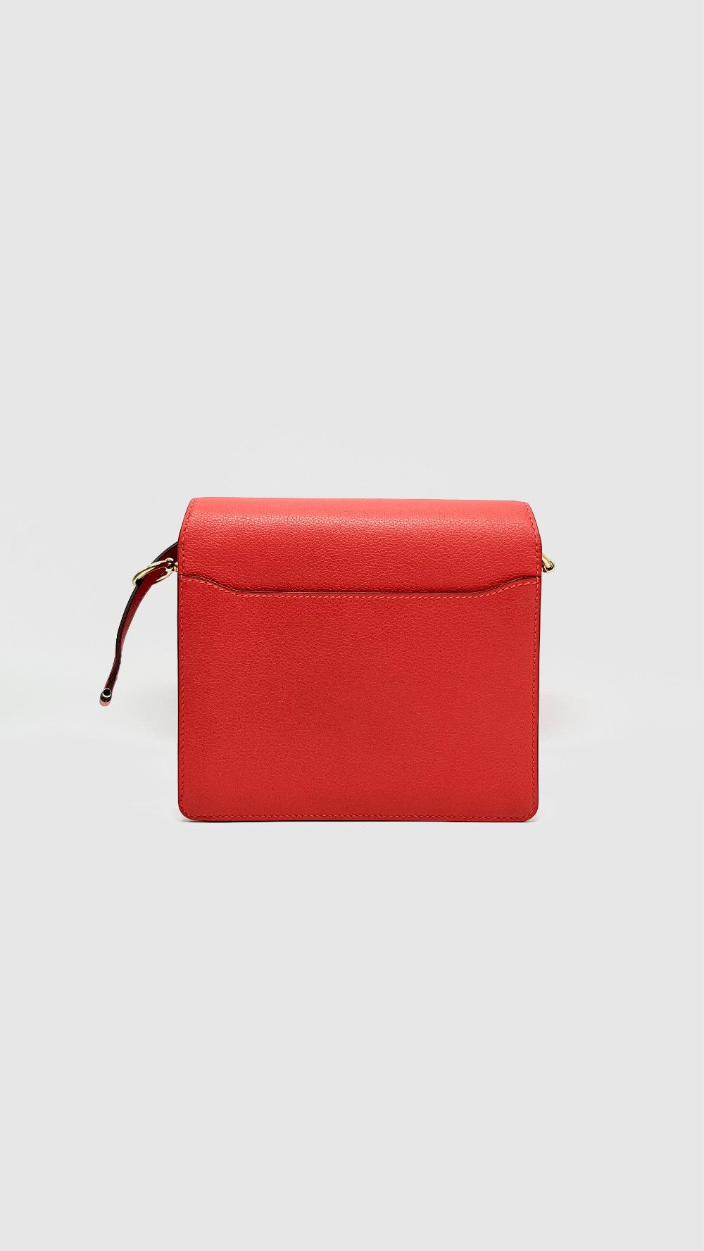Like New. Hermes Roulis 18 Rouge Tomate Evercolor GHW. XST 010 PI|12051