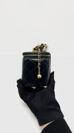 Brand New. Chanel Small Vanity Case Black Lambskin GHW. APU84T06|15114