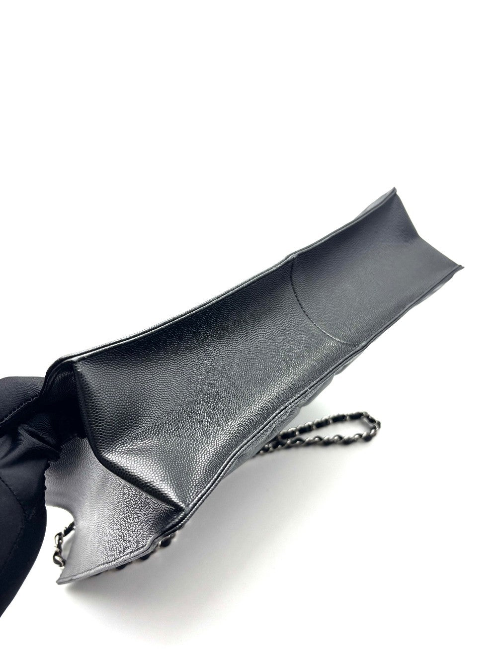 Brand New. Chanel Black Caviar Shopping Tote SHW. P569T7J7|17083