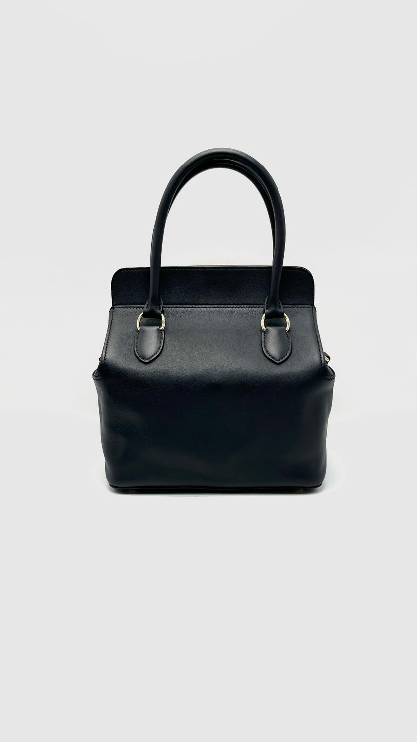 Like New. Hermes Toolbox 20 Caban/Cuivre Swift Permabrass HW. DBY001MA|16570