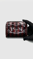 Preowned. LV Compact Wallet Patent Maroon|14885