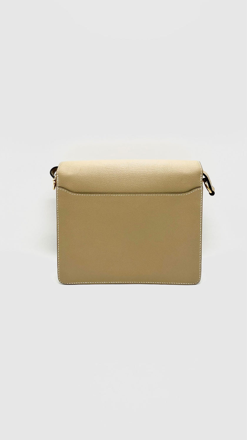 Like New. Hermes Roulis 23 Trench Evercolor GHW. XST009 SU|15594