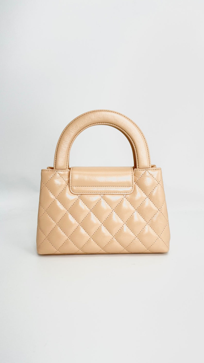 Brand New. Chanel Kelly Mini Beige GHW. C085204A|4024