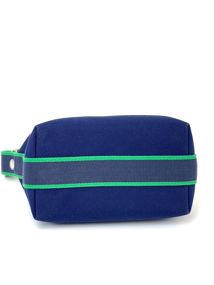 [SALE] Preowned. Hermes Bride A Brac PM Blue|8008