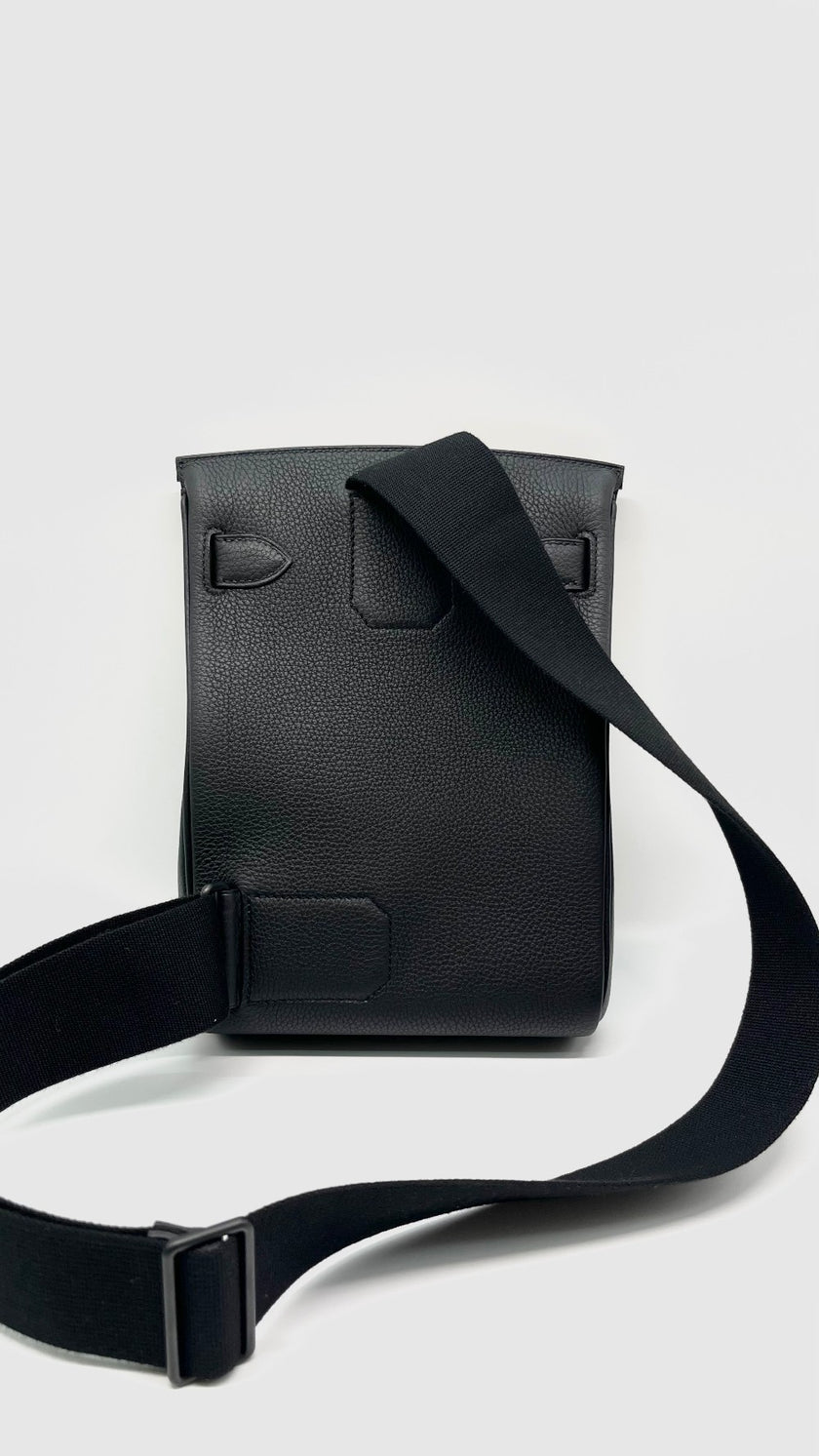 Brand New. Hermes Hac A Dos So Black Togo. KBY640GC|7968