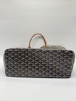 Unused. Goyard St. Louis PM Black/Tan. CHN020238|10081