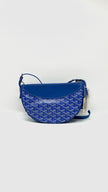 Brand New. Goyard Hirondelle Blue|11816