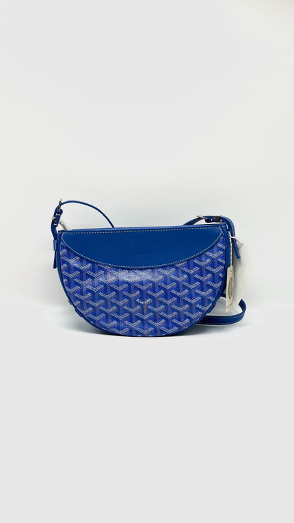 Brand New. Goyard Hirondelle Blue|11816