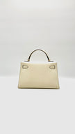Preowned. Hermes Mini Kelly Nata Epsom GHW. BMM719PY|13739