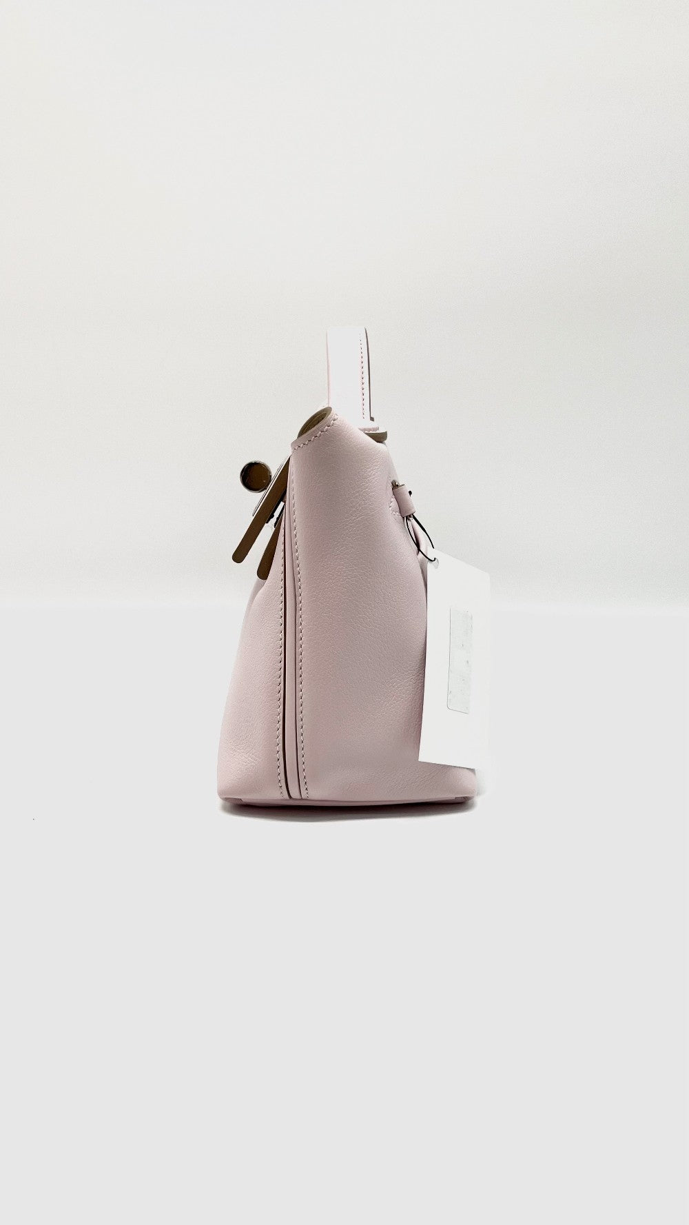 Like New. Hermes 24/24 Mauve Pale Evercolor PHW. UGN998MS|9695