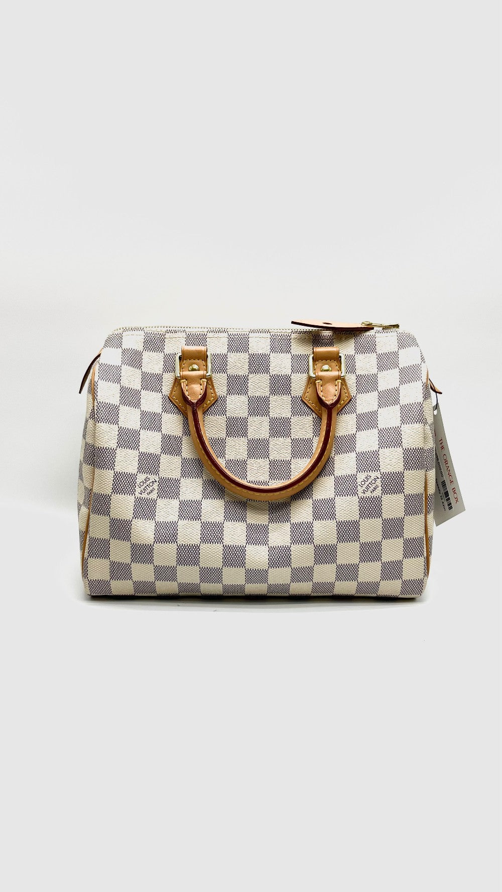 Like New. LV Speedy 25 Azur. MB1128|16023
