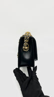 Brand New. Chanel 24C Season Flap Mini Black Adjustable Chain Strap GHW. X456C0P1|15158