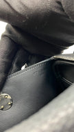 Preowned. Hermes Mini Lindy Noir Togo PHW. WTI324HY|9248