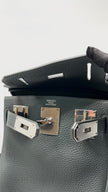 Unused. Hermes Hac A Dos PM Veau Togo Vert Mangrove PHW. KFI171204|9792