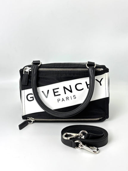 Brand New. Givenchy Pandora Nylon Small Black|6009