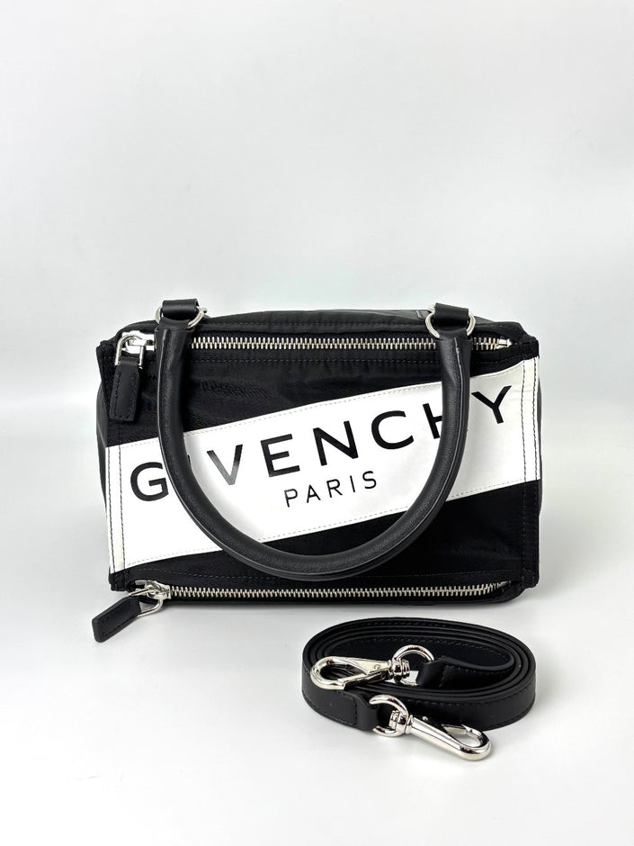 Brand New. Givenchy Pandora Nylon Small Black|6009