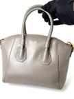 Preowned. Givenchy Soft Antigona Mini Gray. GAL0262|6148