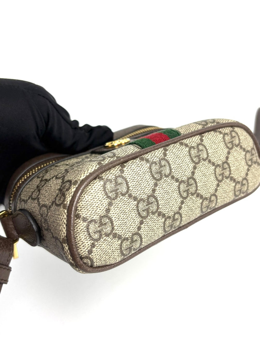 Preowned. Gucci Ophidia GG Supreme Vanity Bag. 6995322149|12883