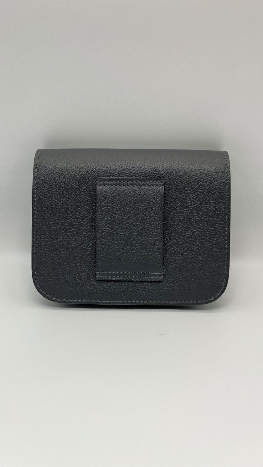 Brand New. Hermes Constance Slim Ardoise Evercolor GHW. KAK004MM|5406