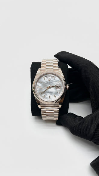 Brand New. Rolex Day-Date MOP Dial President Rosegold 40MM 2026|16836
