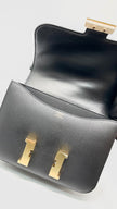 Like New. Hermes Constance 24 Black Epsom GHW. DHT137AX|14505