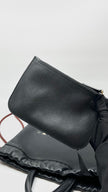 Preowned. Gucci Drawstring Backpack Black Calfskin. 523586|16784