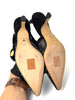 Brand New. Dior Low Heel Slingback Mesh Black. 37.5|7463