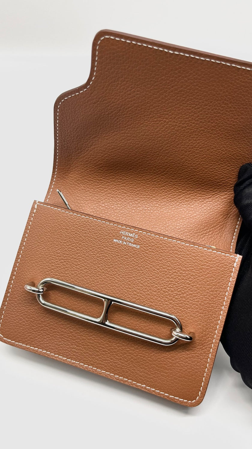 Brand New. Hermes Roulis Slim Gold|9993