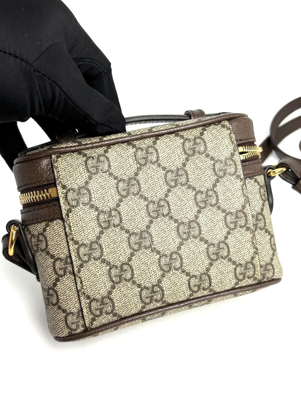 Preowned. Gucci Ophidia GG Supreme Vanity Bag. 6995322149|12881