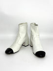Preowned. Chanel Boots White. 36|8350